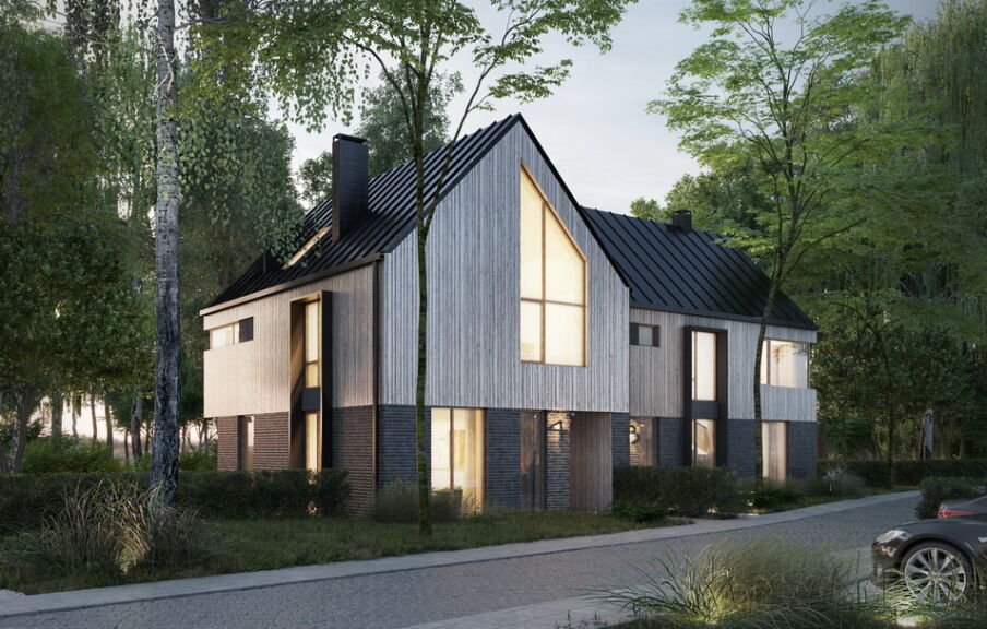 隐秘别墅区丨乌克兰基辅丨建筑设计工作室MODUS-23