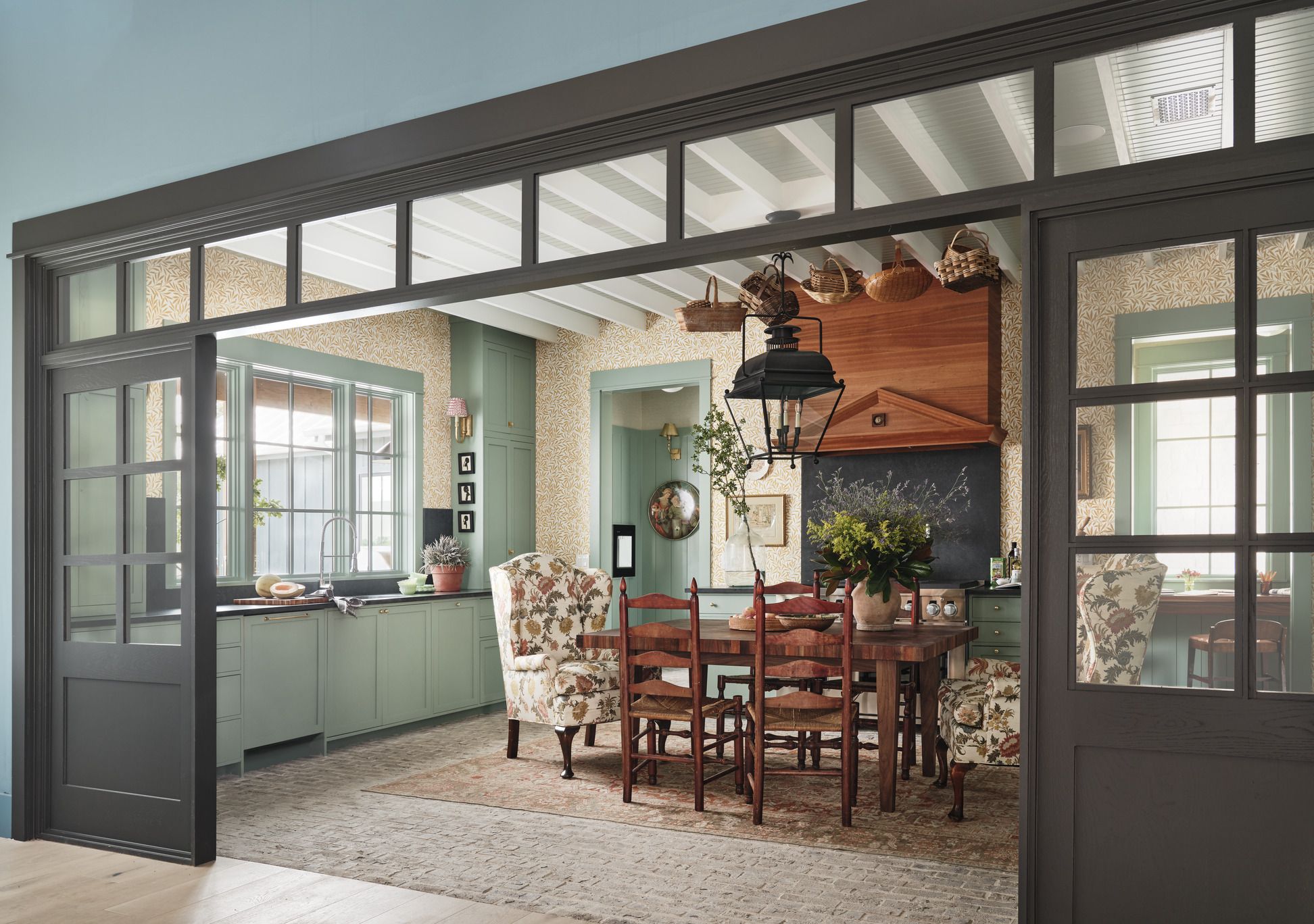 现代农场风格的厨房设计 | 完美的空间与自然的结合-20