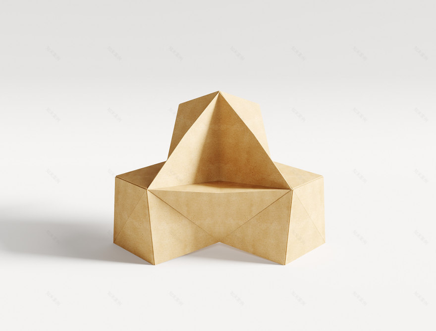 CUBE 扶手椅丨Sofia Svydnytska-7