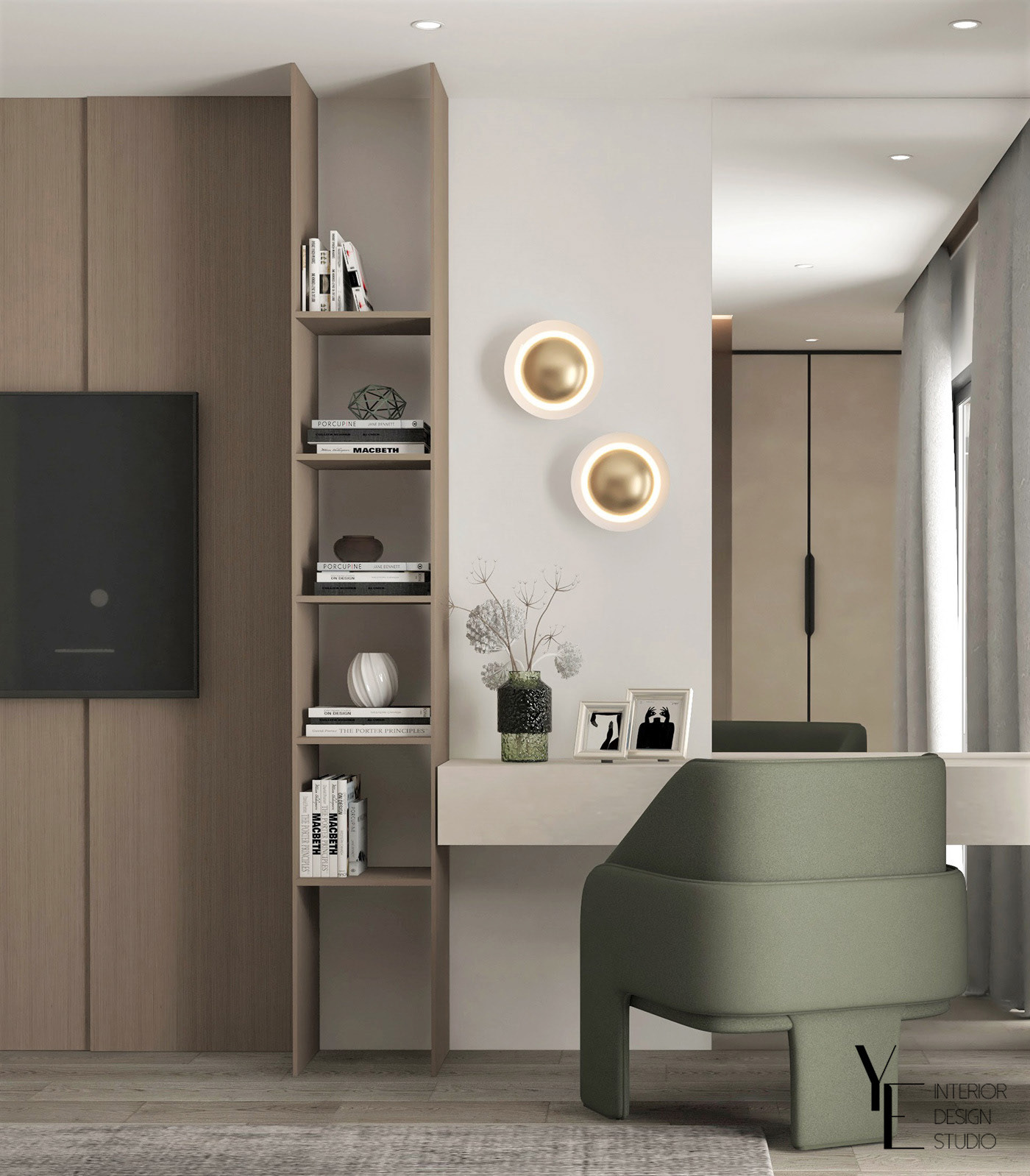 绿色公寓丨突尼斯丨YE INTERIOR-30