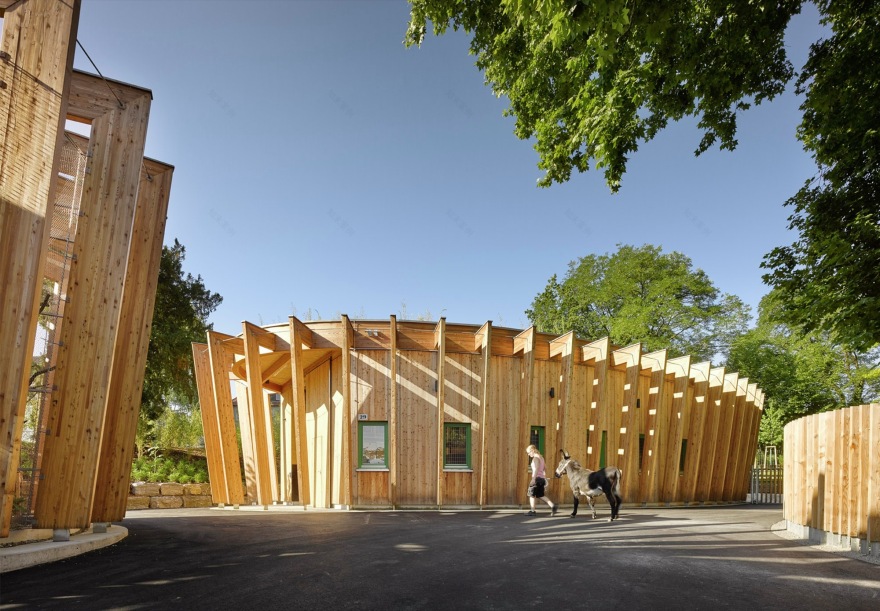 德国厄赫林根宠物动物园设计丨Kresings Architektur-16