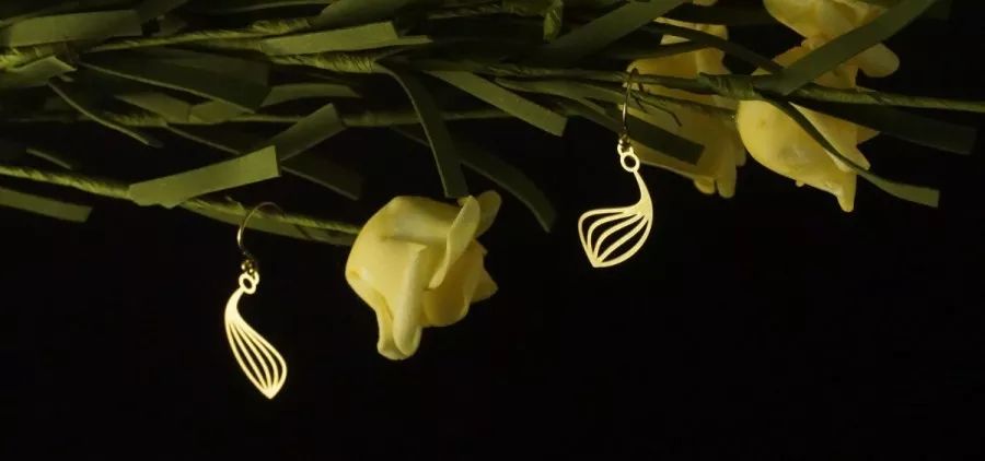 动态舞韵凝固于黄铜耳坠——造么【舞系列】-41