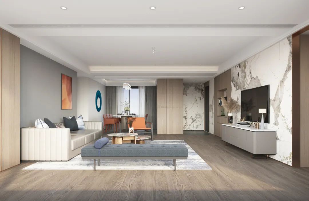 紫金山牡丹园二期 138m²平层户型解析 | 厚朴设计打造奢致生活空间-49