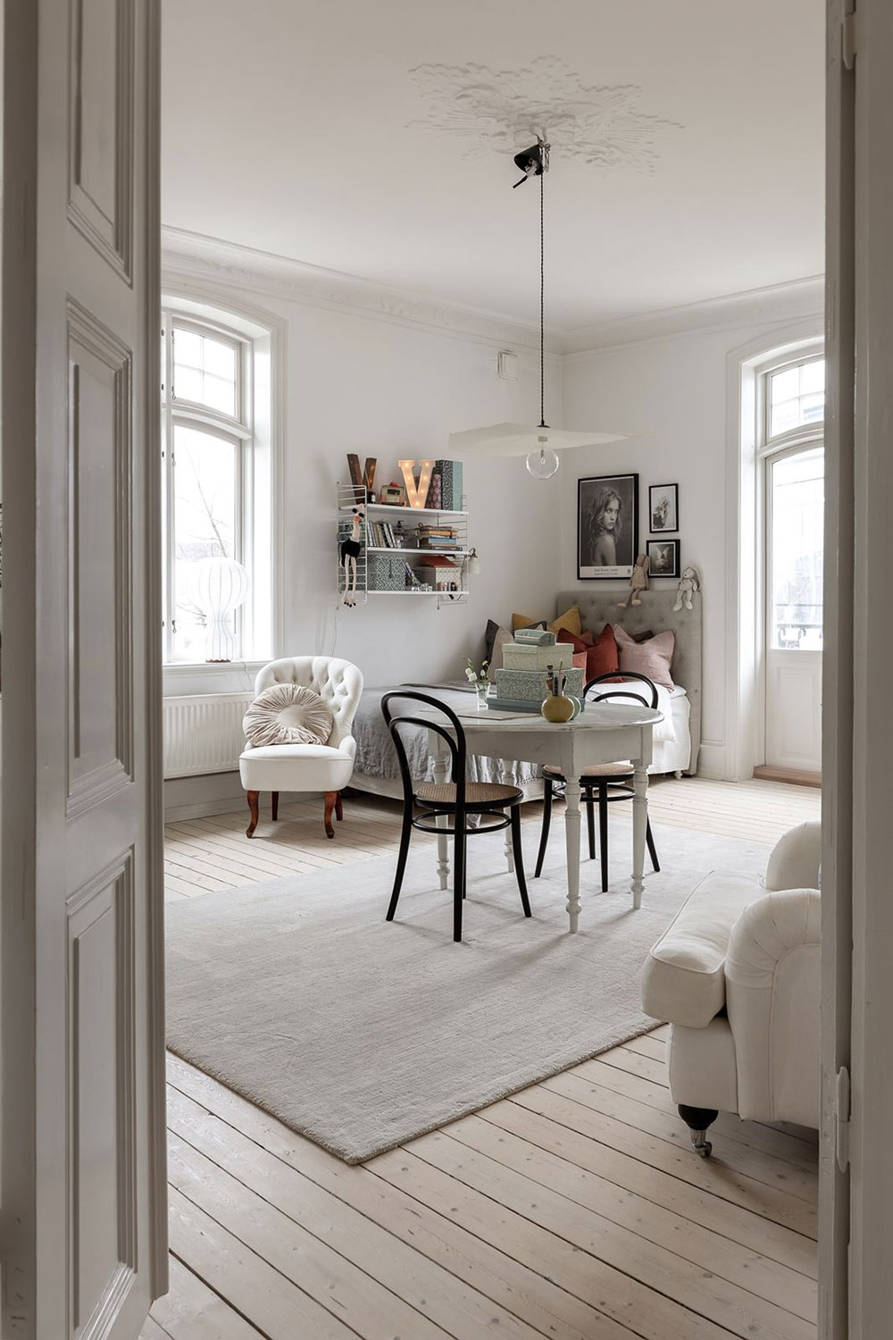 赫尔辛堡宽敞明亮公寓的温馨设计-15