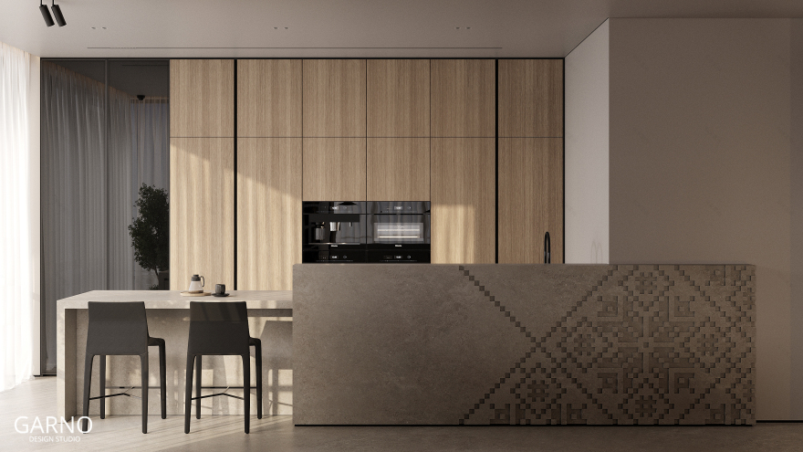 乌克兰基辅室内设计项目丨GARNO DESIGN STUDIO-7