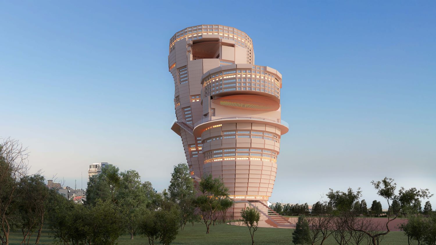 树木丨伊朗丨Sayeh Architecture Studio-7