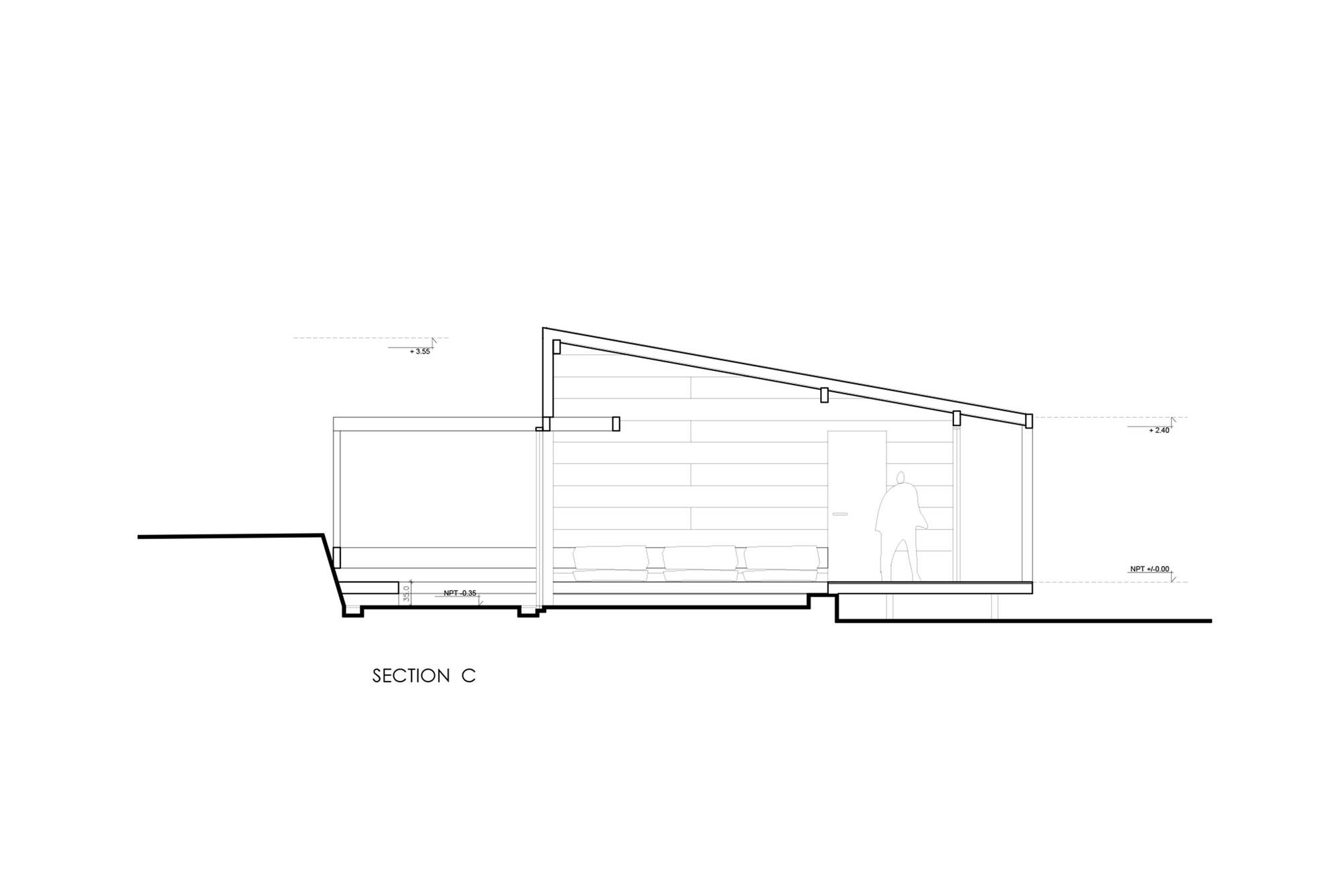 智利马坦萨斯山腰上的诗意瑜伽住宅丨WMR Arquitectos-39