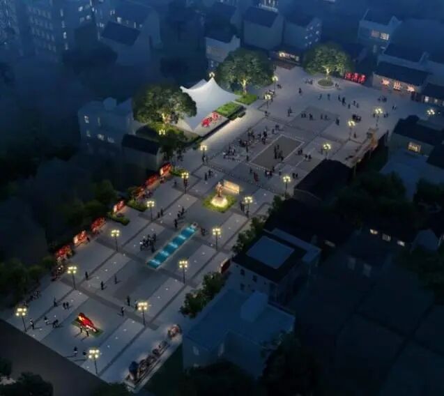 项目介绍｜红色美丽乡村改造中的泛光设计理念-36