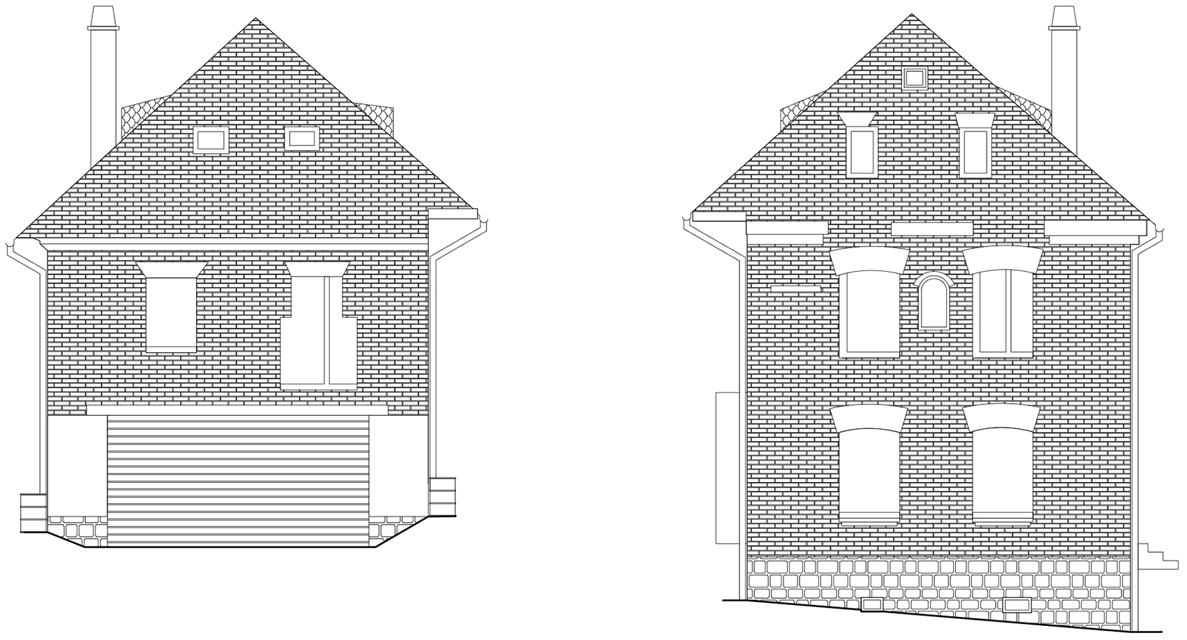 废墟中的房子，捷克 / ORA-75