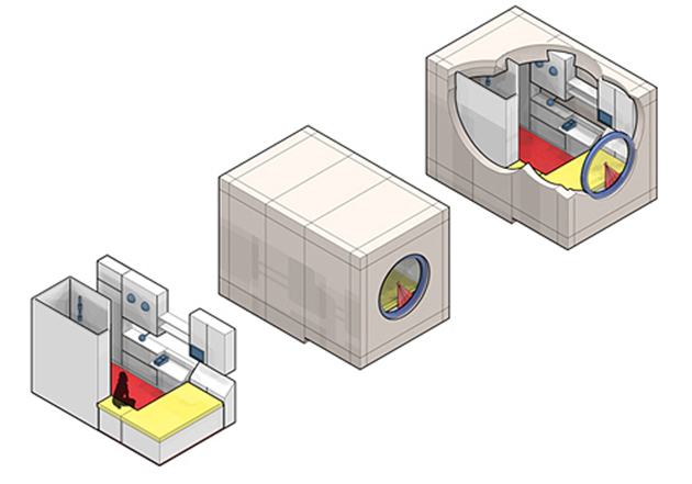 Torre de cápsulas Nakagin（中野胶囊塔）丨日本东京丨Kisho Kurokawa（黑川纪章）-33