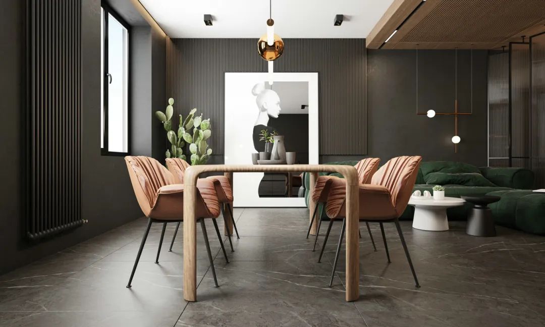 深色家居设计,低调奢华的美感-38