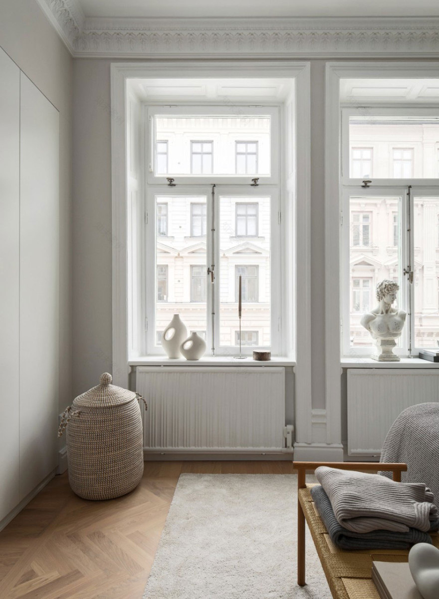 温馨典雅的北欧公寓设计-21