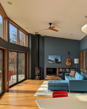 Cranberry Pond House · 生物亲和型住宅丨美国丨Bryce de Reynier