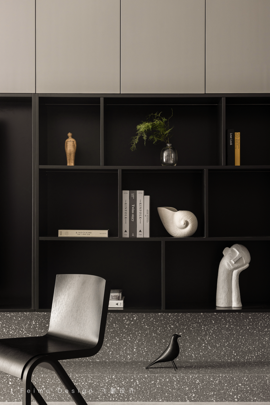 95㎡极简婚房丨飞墨设计-38