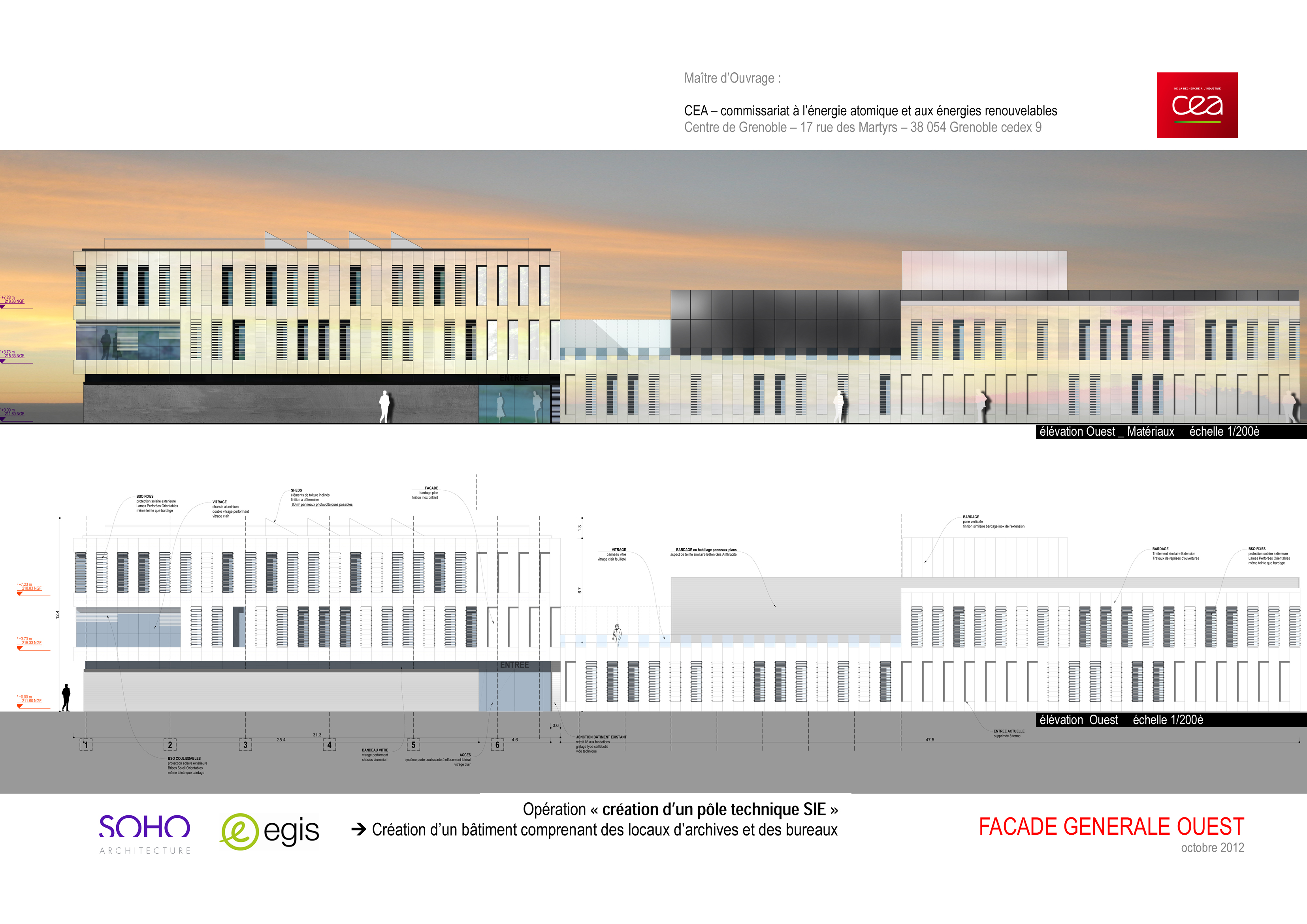 SOHO 建筑 | 格勒诺布尔 CEA 办公空间概念设计-3