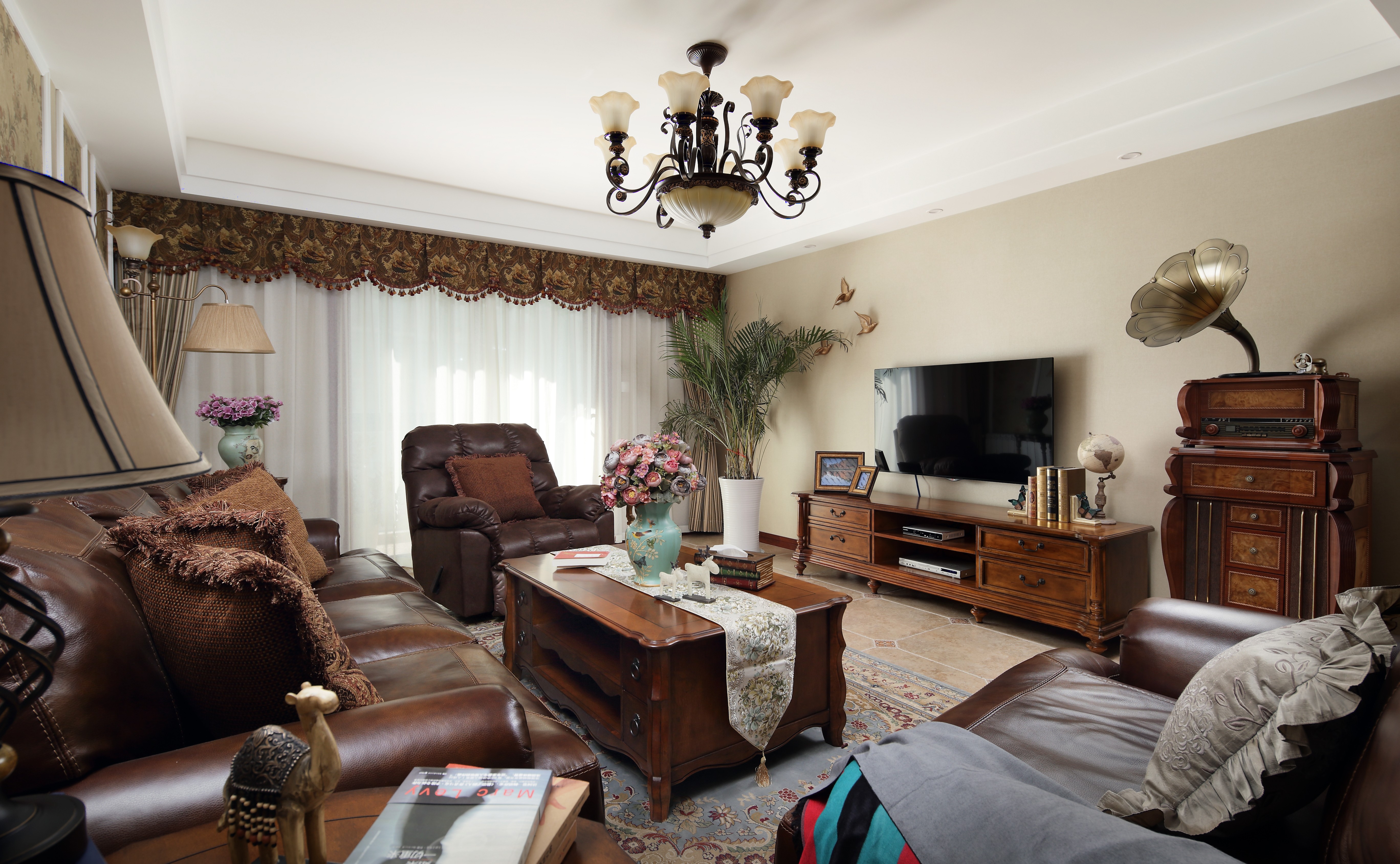 168㎡美式经典老房改造丨木澜-1