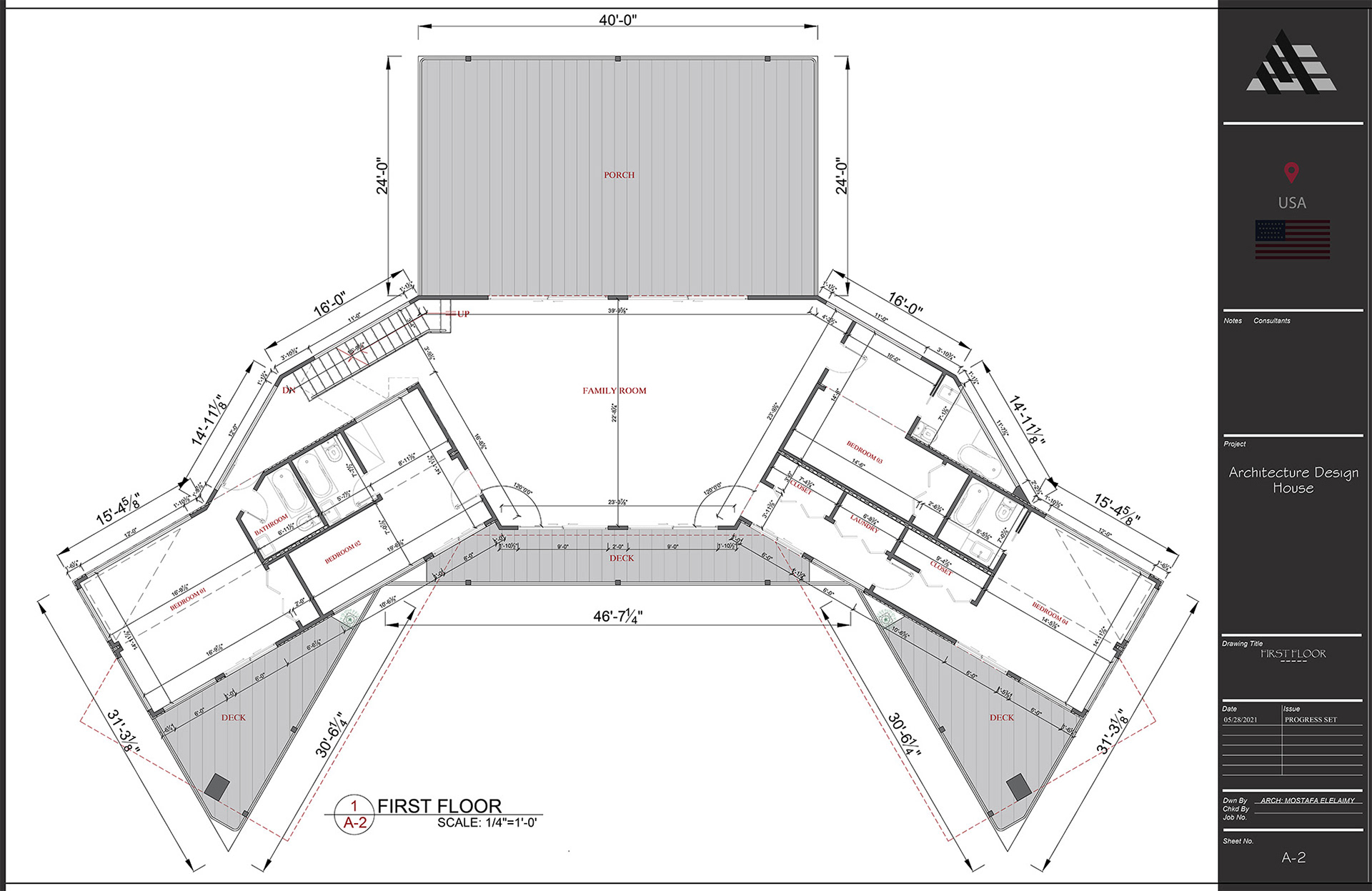 海运集装箱房屋丨美国丨MOSTAFA ELELAIMY-11