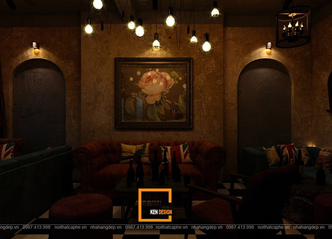 Lounge Coffee Hào Nam咖啡店设计丨Ken Design-33