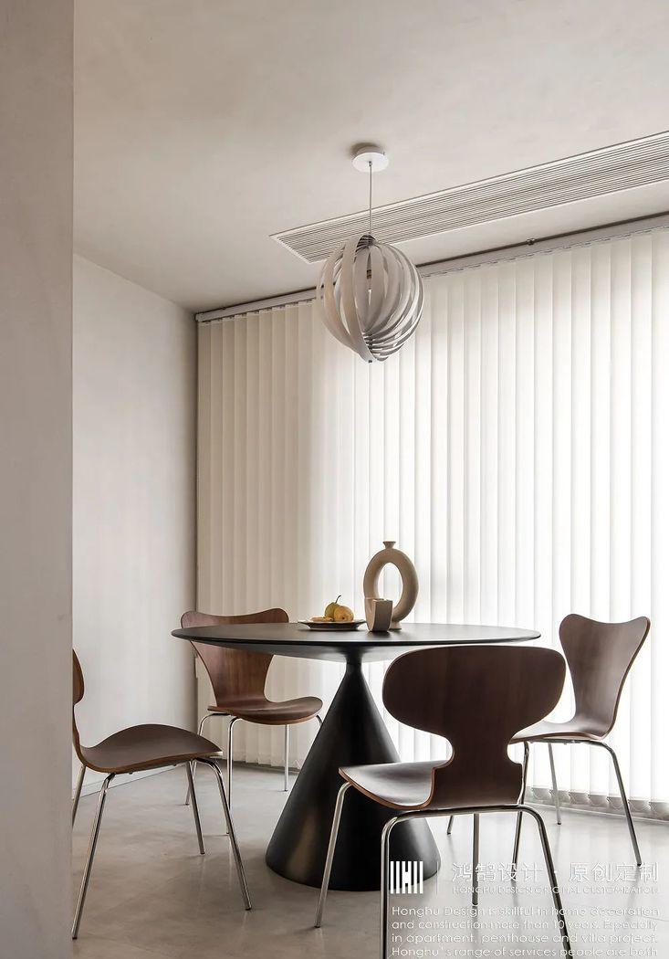 120㎡都市旷景现代极简风学区房设计-18