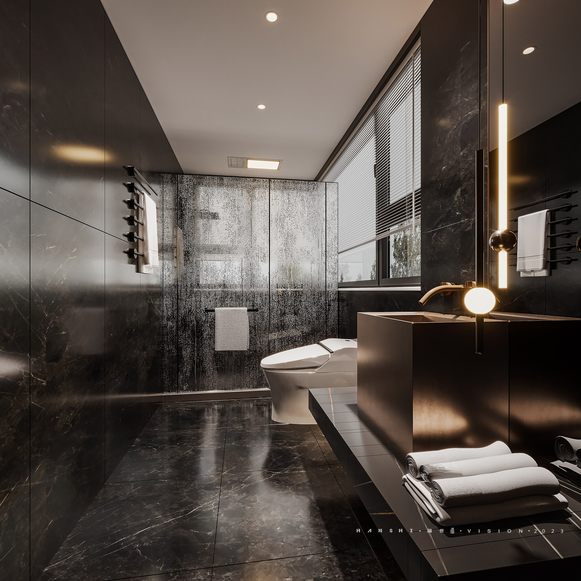 现代意式别墅一瀚世表现-10