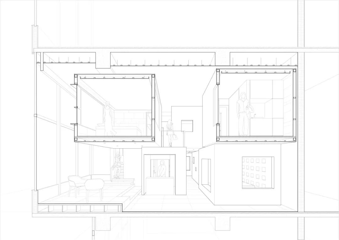 西安都市之门生活馆丨中国西安丨西建大建筑学院垣建筑设计工作室-55