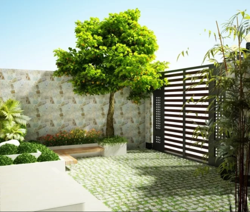 Xây Nhà 3 Tầng, Một Lửng Với Nội Thất Gỗ Tự Nhiên | Sydesign-53