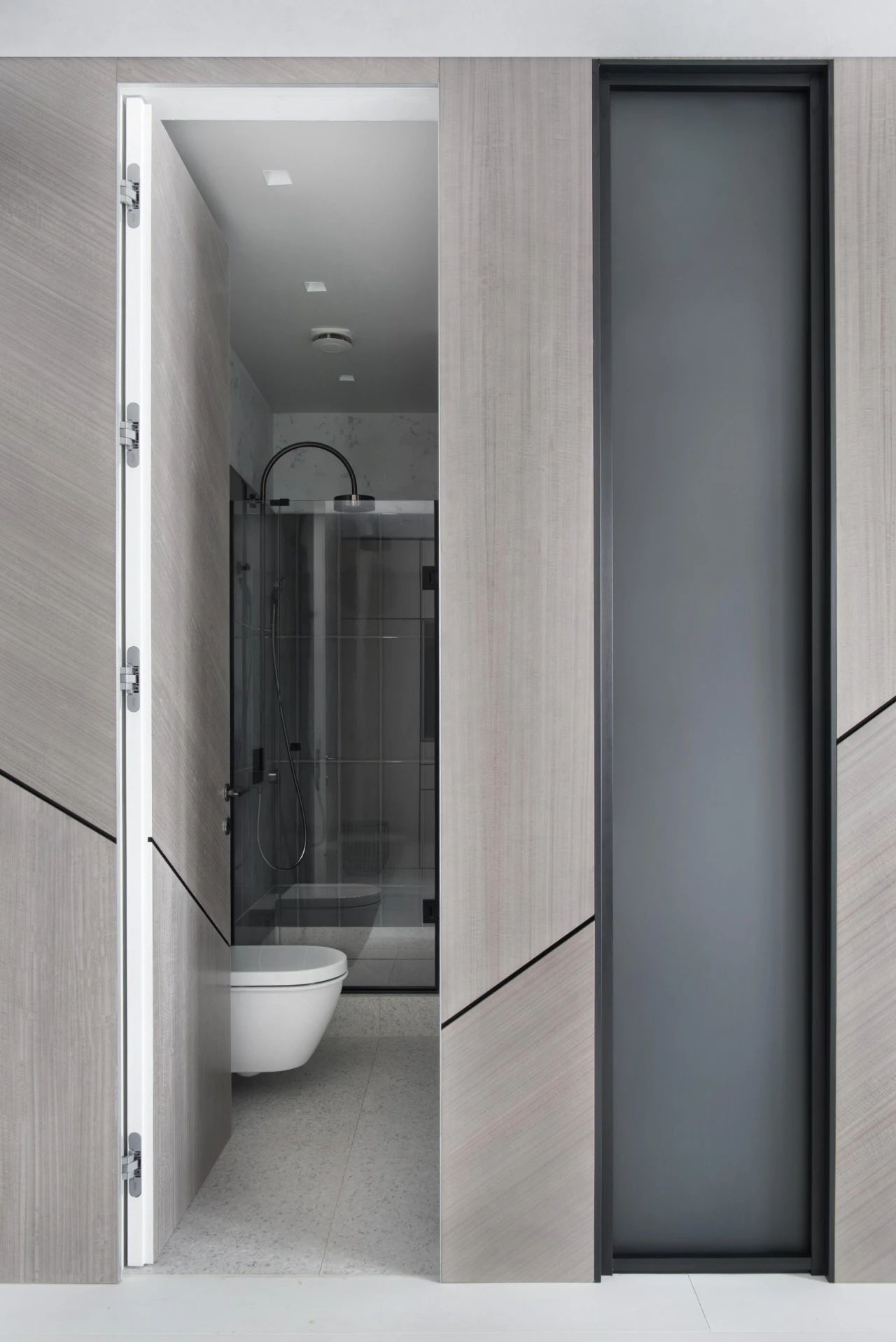 灰色空间室内设计丨Natalya Mitrakova-24