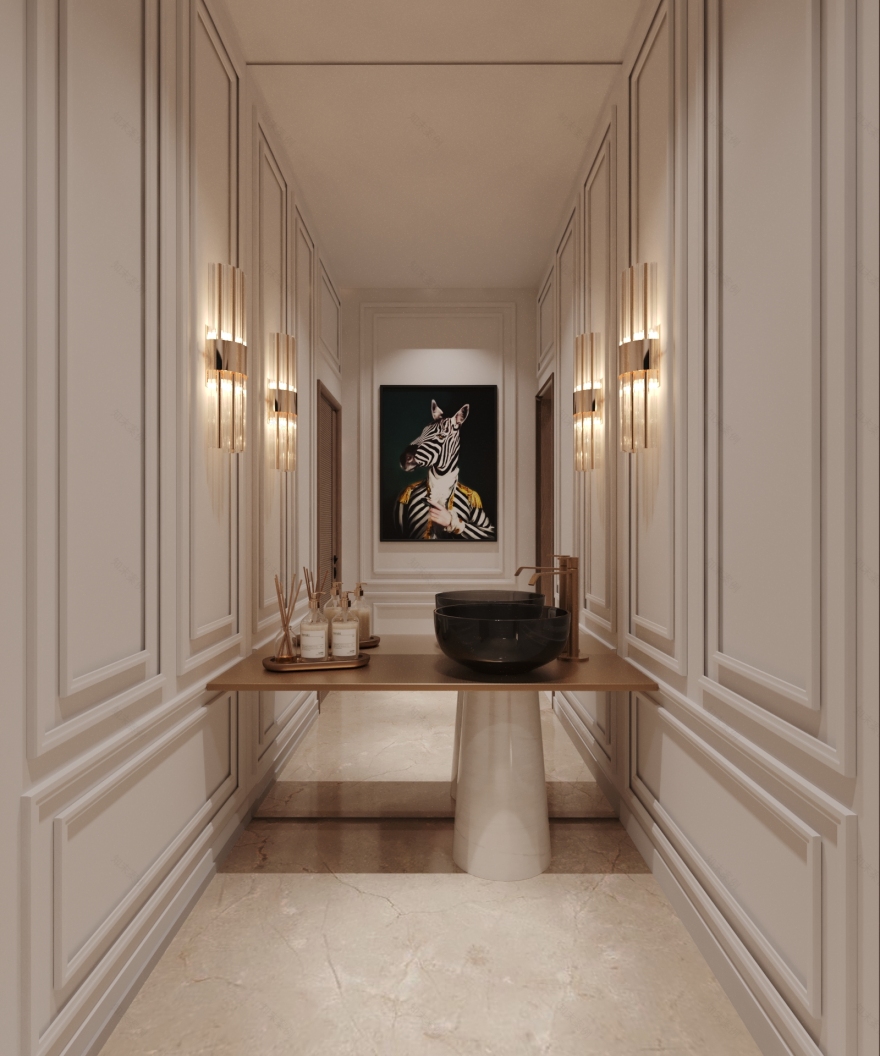 奢华·西高尔夫住宅丨埃及开罗丨MYS Architects-17