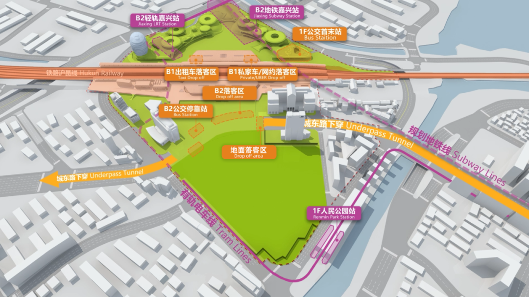 ASLA获奖作品 连接过去和未来的城市绿洲——嘉兴火车站景丨中国嘉兴丨致舍景观-11