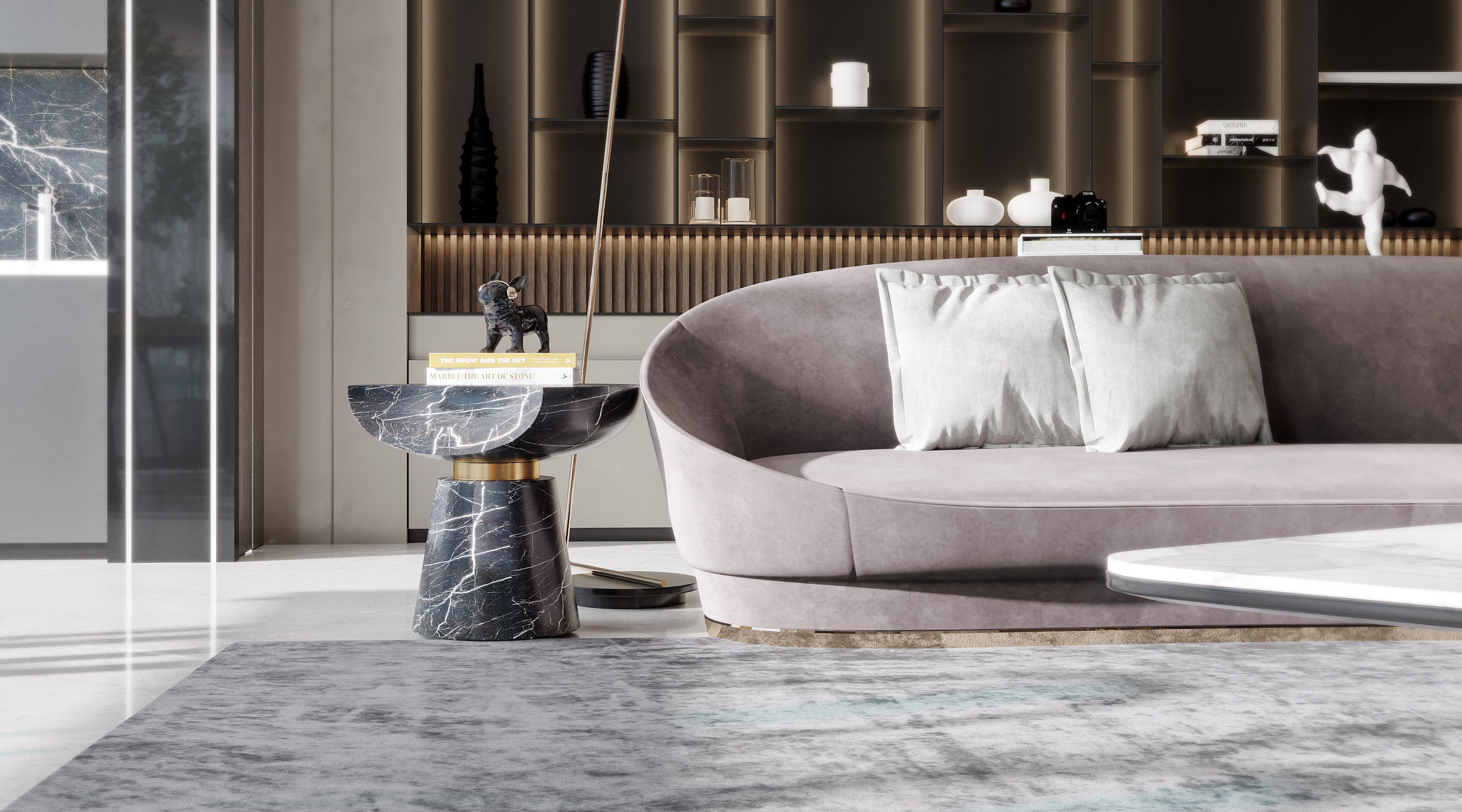 现代大平层 CR 满泽效果图-10