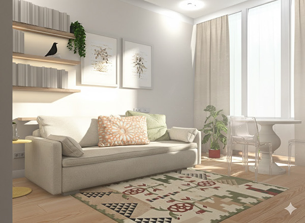 Design project of an apartment on Richkova Street-24