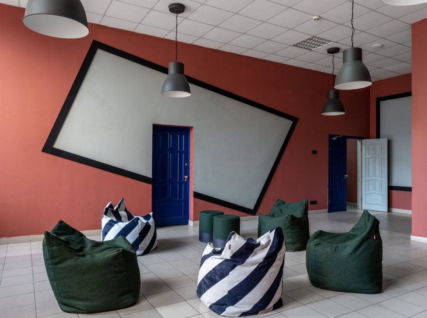 莫斯科 1535 号首都中学校餐厅重构丨俄罗斯莫斯科丨Мию Карлову-13