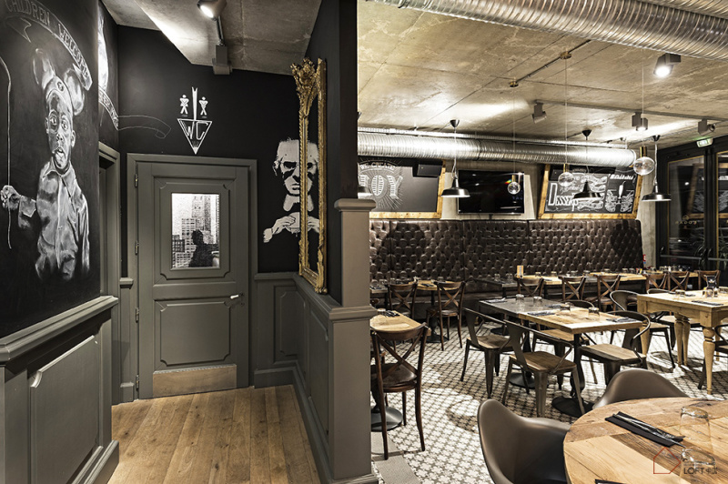 尼斯埃德加•汉堡 LOFT风格餐厅-8