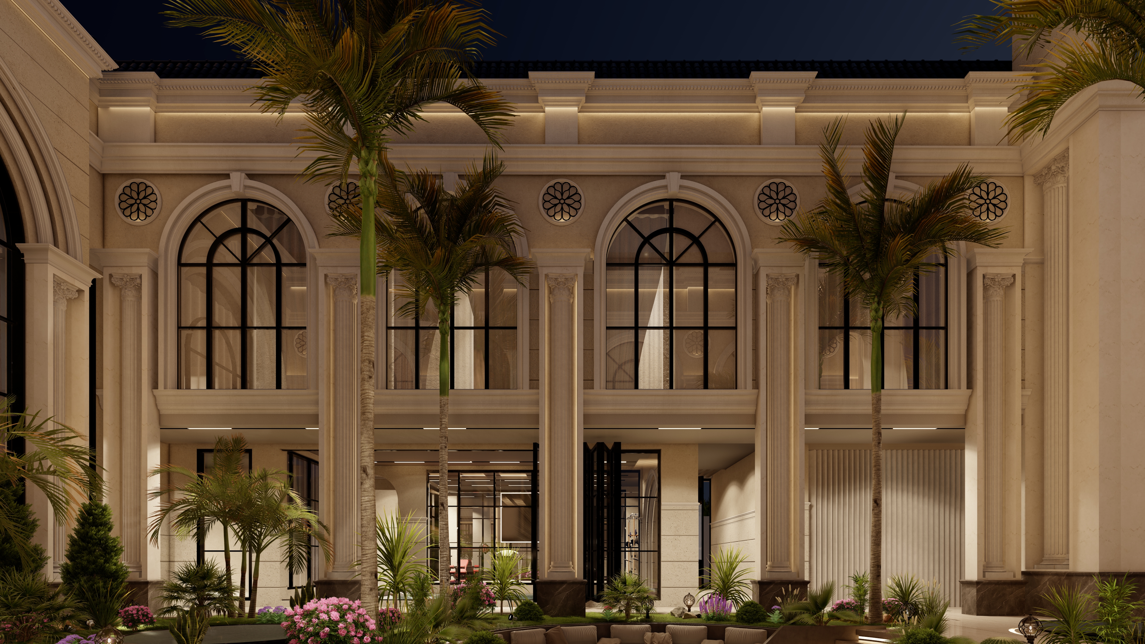 沙特利雅得经典别墅丨沙特阿拉伯利雅得丨Arch. Ahmad alfarra-11