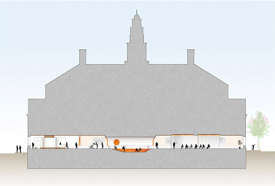 罗德岛设计学院学生中心，美国 / WORKac-60