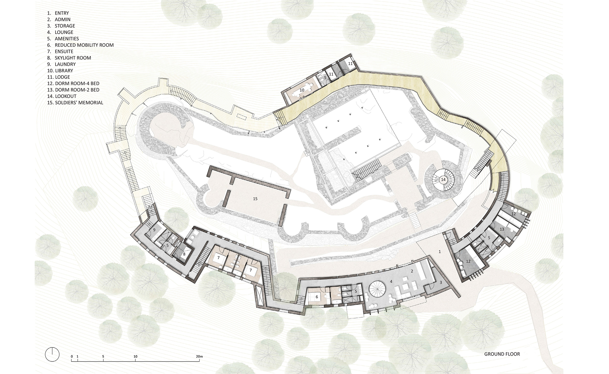 历史共鸣的城堡度假村设计-28