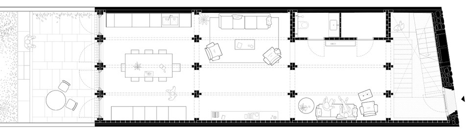 巴塞罗那“隔墙”住宅丨西班牙巴塞罗那丨HARQUITECTES-40