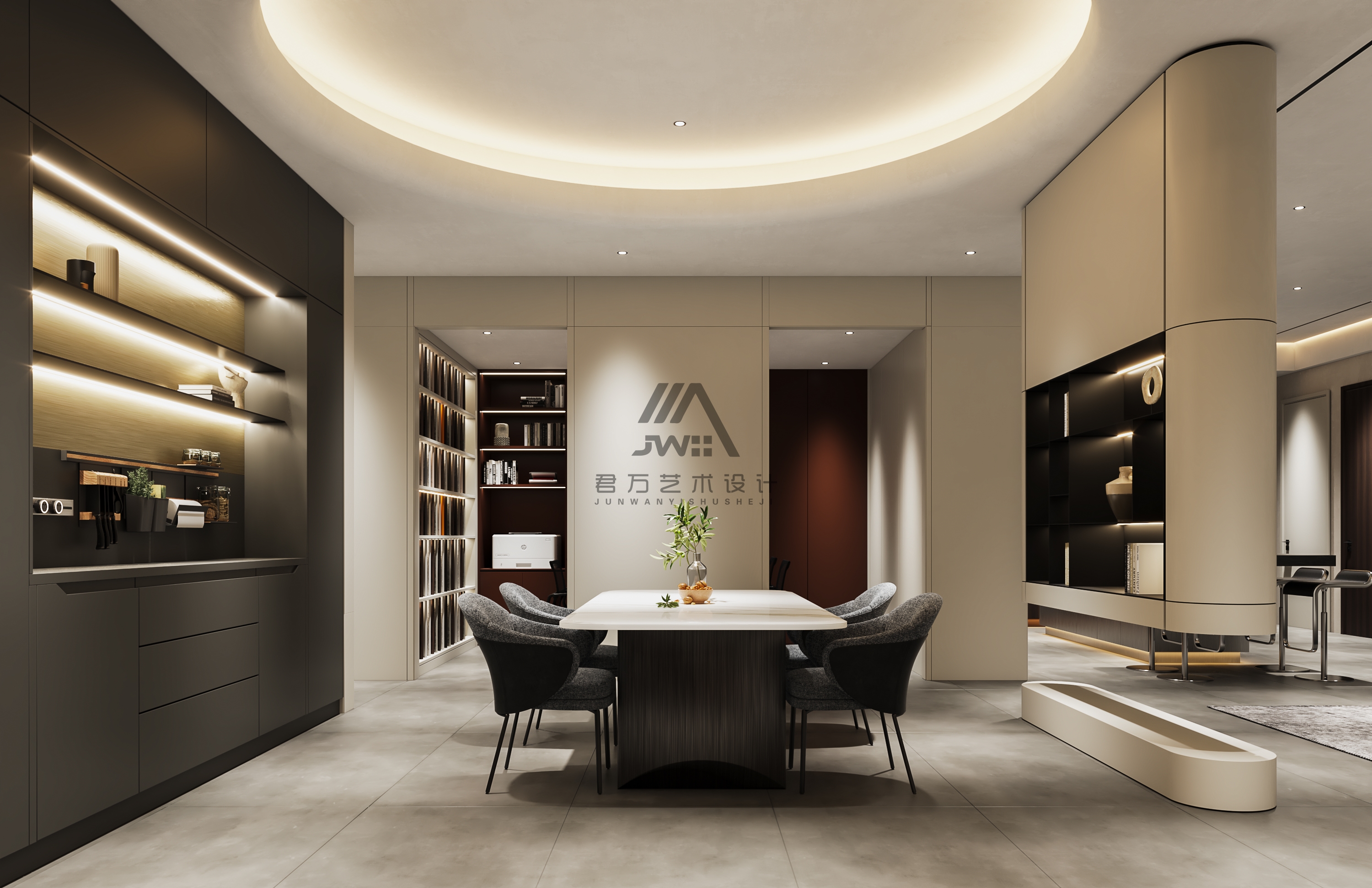 黑白与灰,朴素的宁静丨君 ONE 设计-21