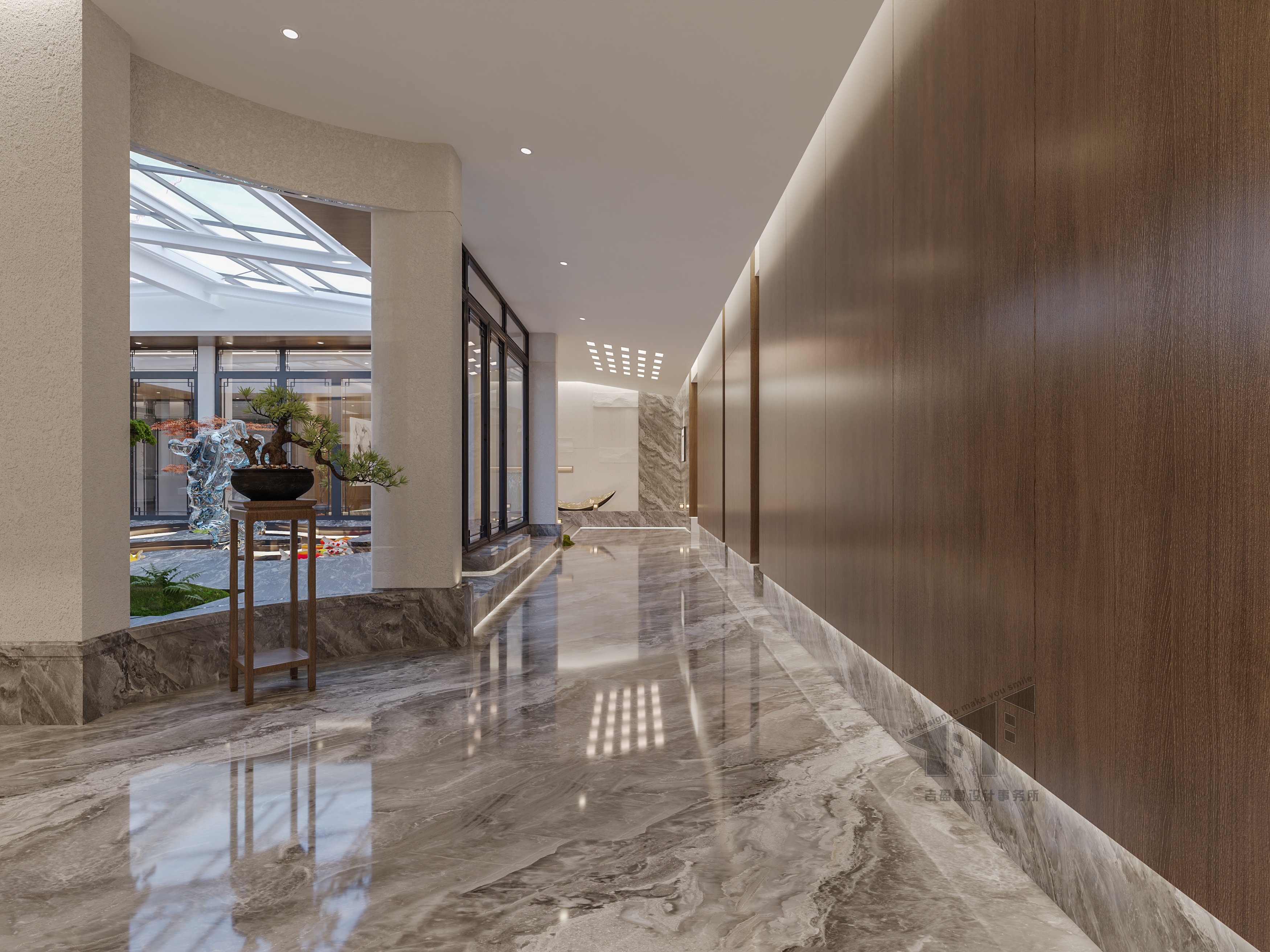 吉盈豪设计| 流动与凝聚 会所空间的叙事-3