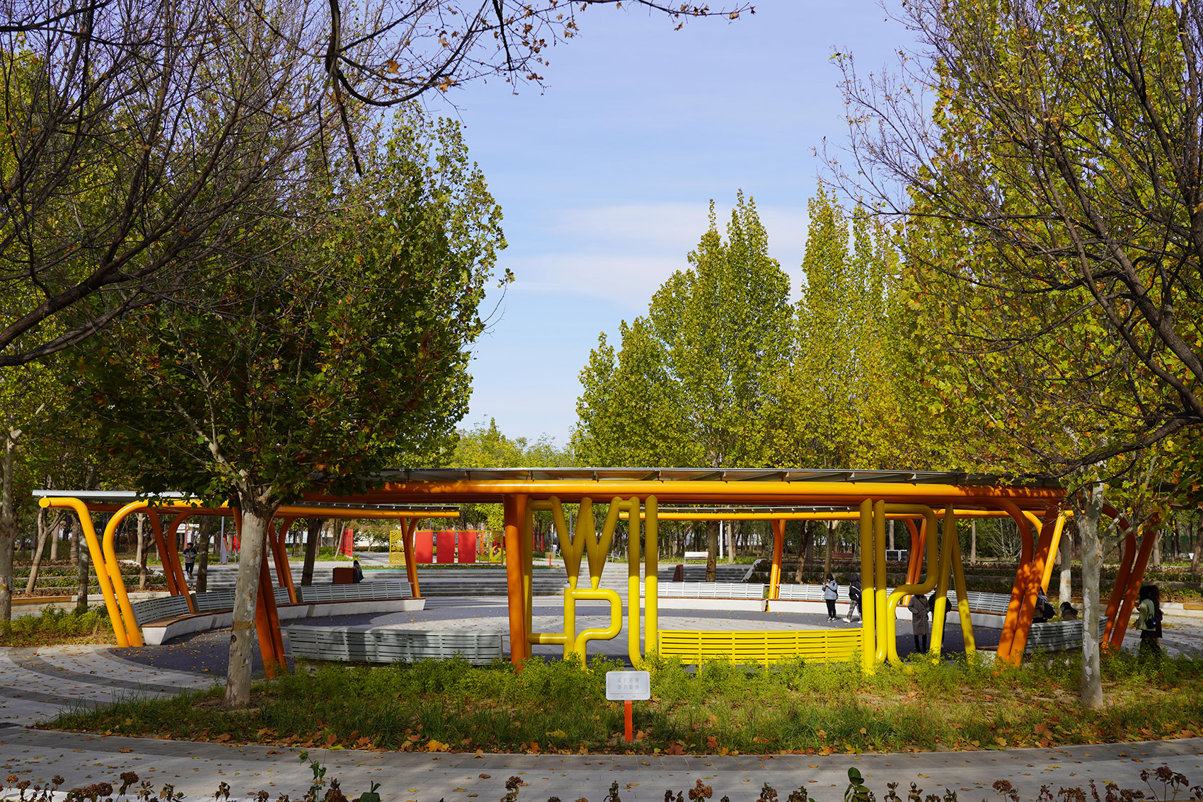 奥北森林公园二期景观及景观建筑系列丨中国北京丨北京北林地景园林规划设计院有限责任公司,北林风景建筑研究中心-180