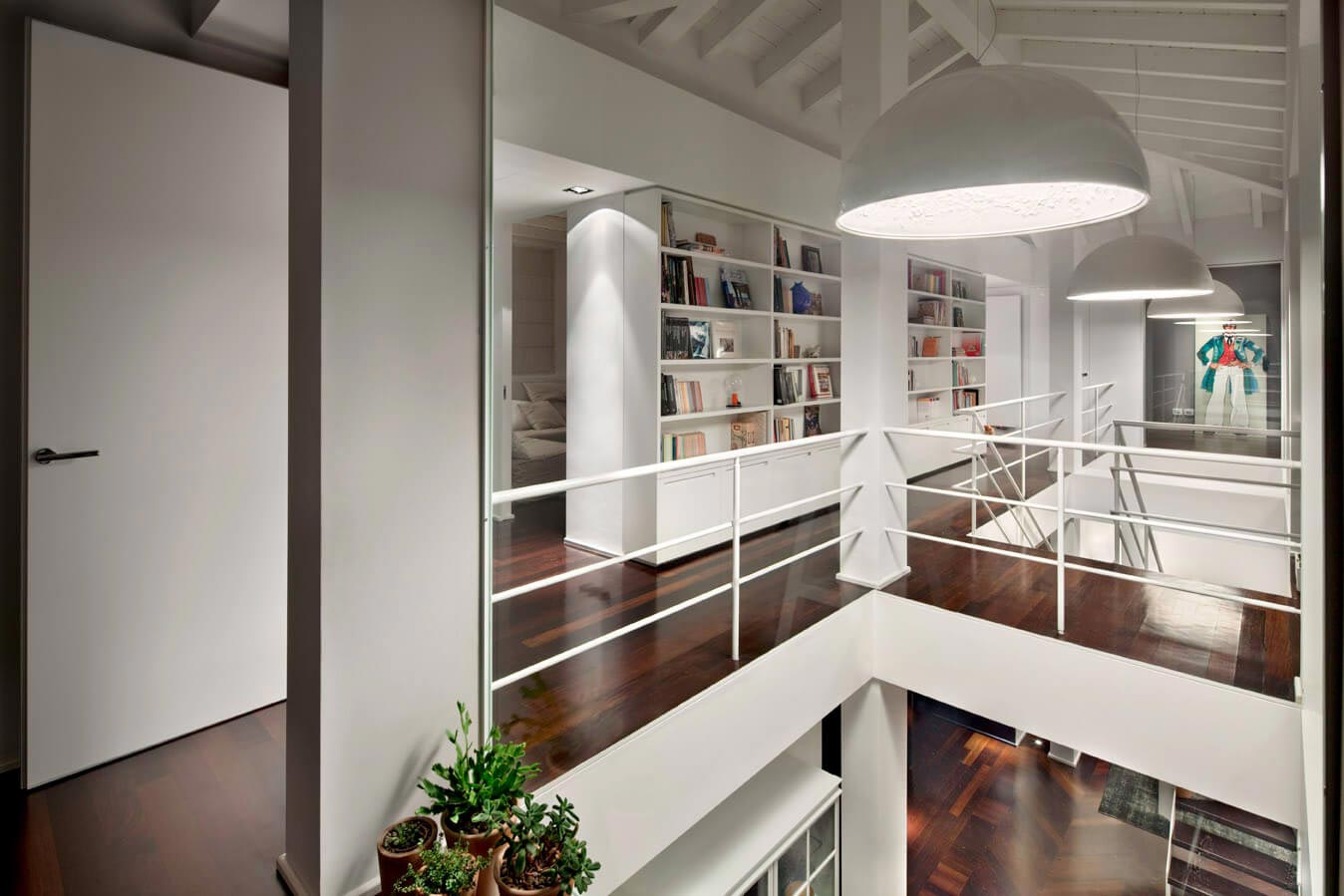 How to use the double height ceiling of a penthouse in a way that creates a sense of openness and transparency   CAANdesign  Architecture and home design blog-16