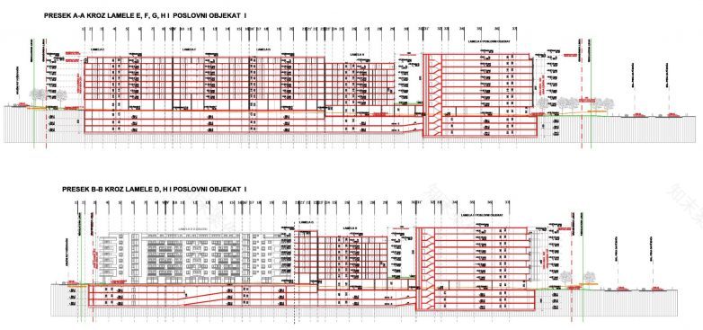 Eli·ir Voždovac 商住综合体-51