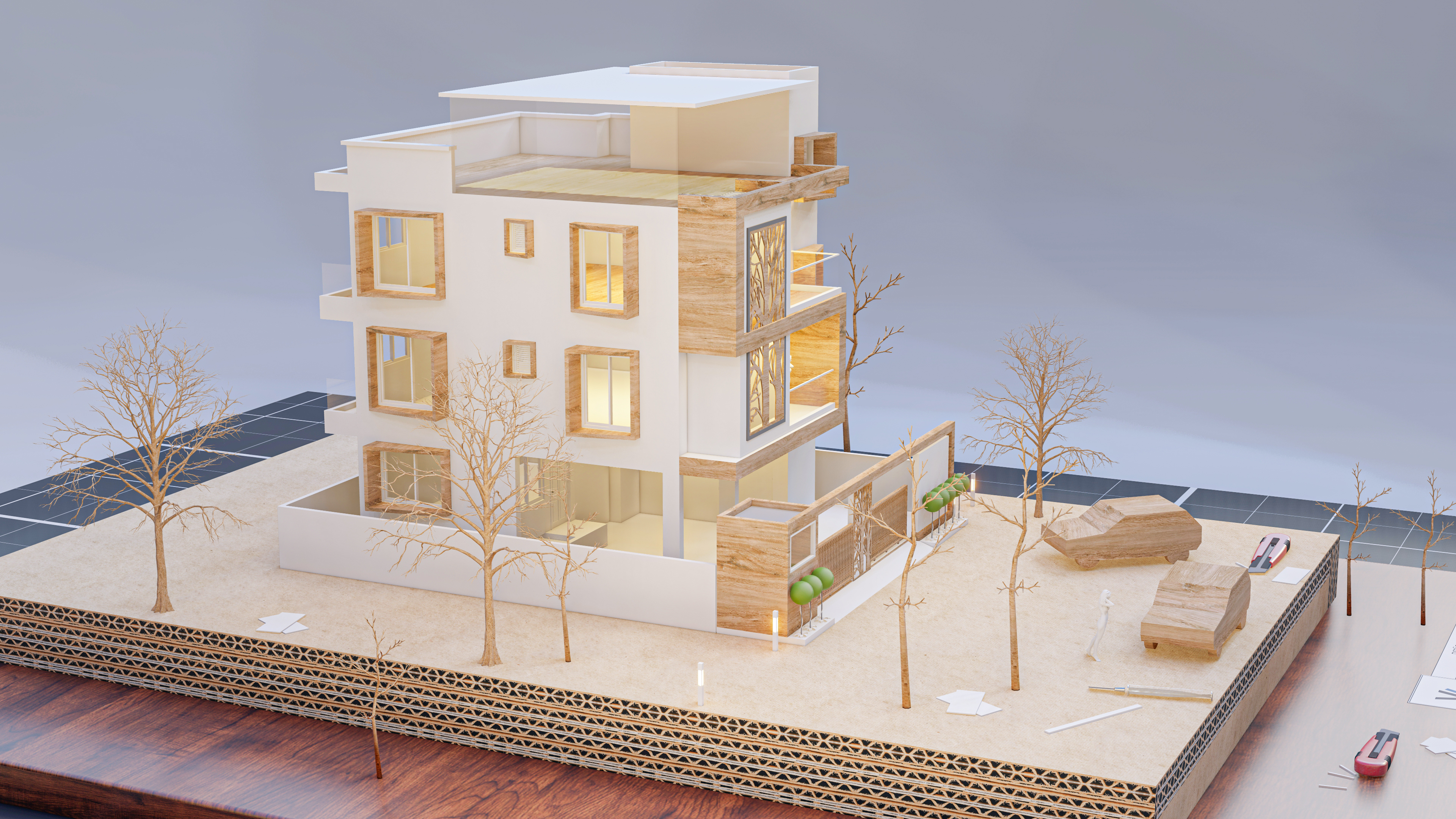 UPANAGAR 平房设计丨印度-10