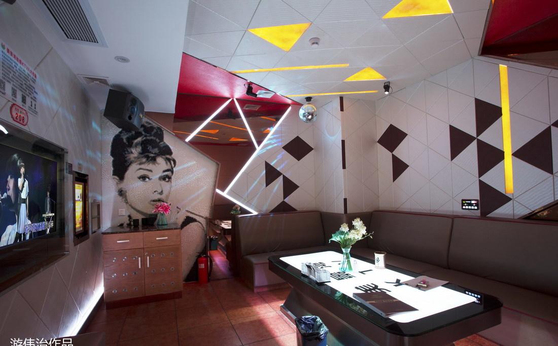 深圳任我行设计丨ktv丨折纸玩偶--美景湾KTV-7