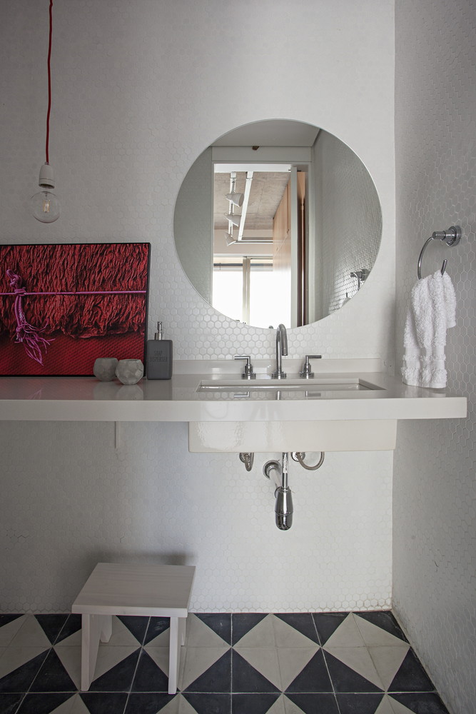 带隔断的公寓丨巴西圣保罗丨Casa100 Arquitetura-36