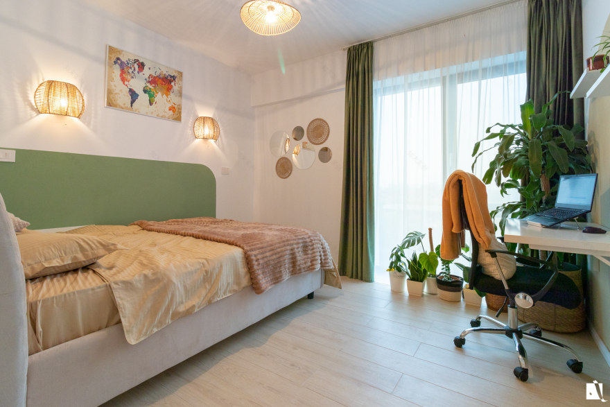 Boho Nook Apartment 室内设计-25