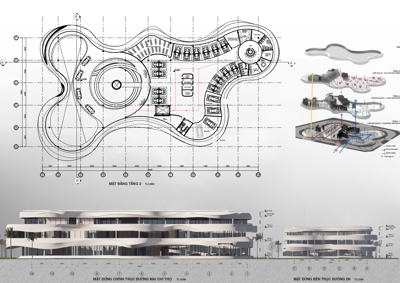 Car Showroom Project - Đồ án showroom oto-3