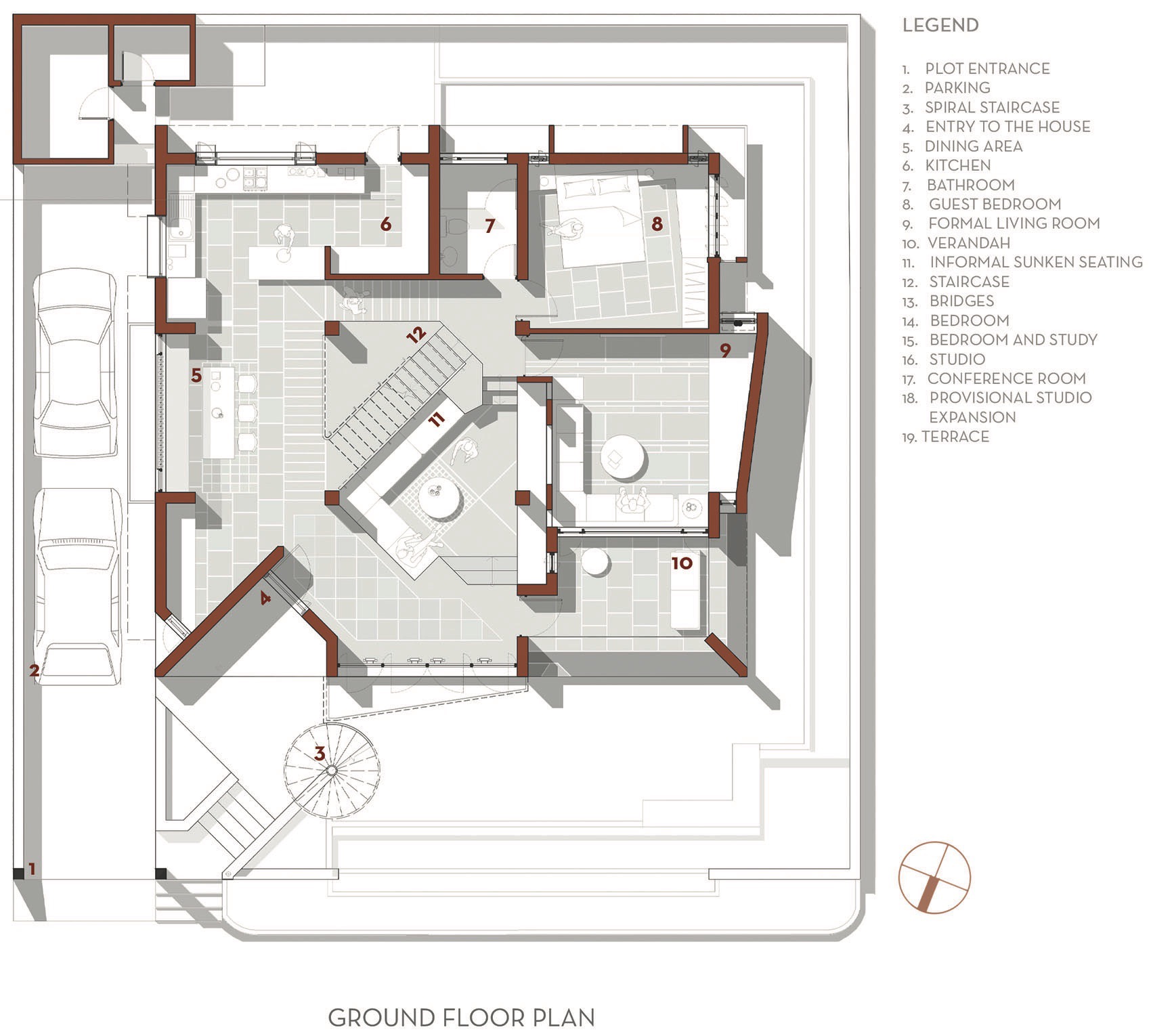 TerraKota 住宅丨印度丨Terra Firma Architects-65