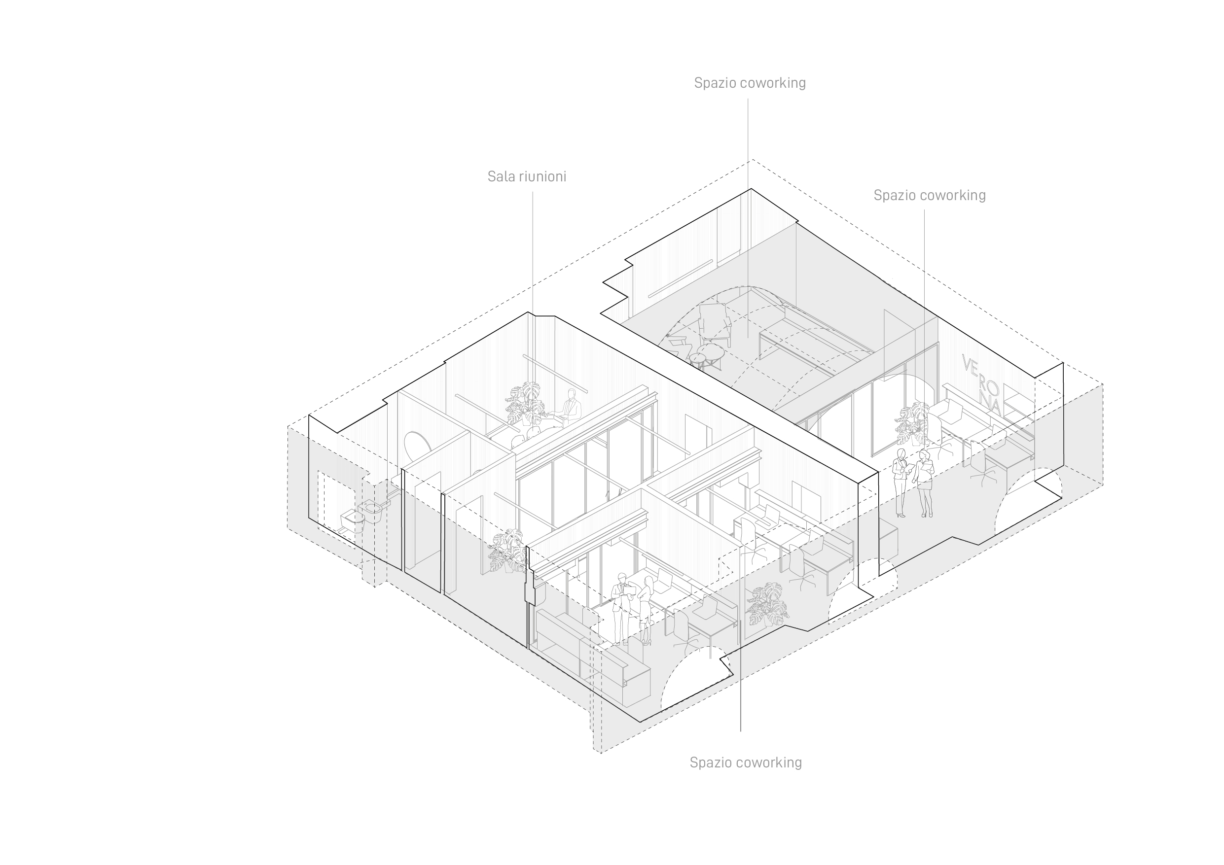 MezzanineVR 共享办公空间设计丨意大利丨co.arch studio-52