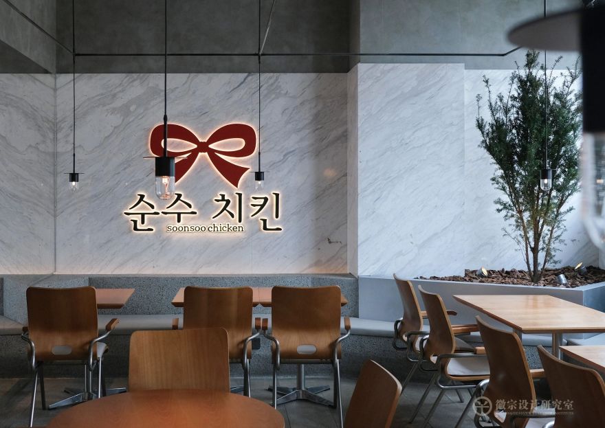 「被撕开的礼盒」SOONSOO CHICKEN中国首店设计丨中国郑州-30